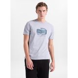 Discovery Expedition Gri Erkek %100 Pamuk T-Shirt D6SM-TST3798