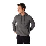 Discovery Expedition Gri Melanj Kapüşon Yaka Standart Fit Jakarlı Sweatshirt, L, 5003162424, Gri Melanj, erkek