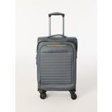 Discovery Expedition Gri Unisex Çekçekli Kumaş Valiz DSC-630 KABİN