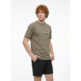 Discovery Expedition Haki Erkek %100 Pamuk T-Shirt D4SM-TST3258