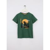 Discovery Expedition Haki Erkek Çocuk Baskılı T-Shirt, 5-6 Yaş, 5003326920, Koyu Haki, Erkek Çocuk