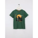 Discovery Expedition Haki Erkek Çocuk Baskılı T-Shirt D6Sb-Tst3000, 7-8 Yaş, 7-8 Yaş, 5003326920, Koyu Haki, Erkek Çocuk