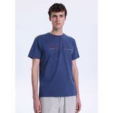 Discovery Expedition İndigo Erkek %100 Pamuk T-Shirt D6SM-TST3791