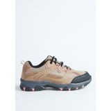 Discovery Expedition Kadın Günlük Ayakkabı Deri + Tekstil Kum Renkli Su Geçirmez Özellikli