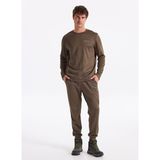 Discovery Expedition Kahverengi Erkek Jogger Düz Eşofman Altı D4WM-EA3074