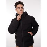 Discovery Expedition Kapüşon Yaka Basic Kapitone Mont, XL, 5003039947, Siyah, Erkek