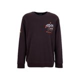 Discovery Expedition Kapüşon Yaka Relaxed Baskılı Sweatshirt, XL, 5003276321, Kahve, erkek