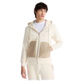 Discovery Expedition Kapüşon Yaka Relaxed Düz Sweatshirt, S, 5003276320, Krem, erkek