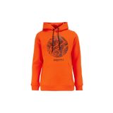 Discovery Expedition Kapüşon Yaka Relaxed Fit Baskılı Sweatshirt, M, 5003162420, Turuncu, erkek