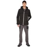 Discovery Expedition Kapüşonlu Basic Kapitone Mont, XL, 5003036547, Siyah, Erkek