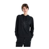 Discovery Expedition Kapüşonlu Baskılı Sweatshirt, M, 5003276512, Siyah, kadın