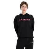 Discovery Expedition Kapüşonlu Oversize Sweatshirt, S, 5003276421, Siyah, Kadın