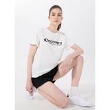 Discovery Expedition Kırık Beyaz Kadın %100 Pamuk T-Shirt D4SL-TST3053