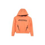 Discovery Expedition Kız Çocuk Kapüşon Yaka Relaxed Fit Baskılı Sweatshirt, 13-14 Yaş, 5003040935, Somon, kız-çocuk
