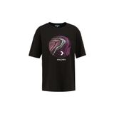 Discovery Expedition Loose Fit Baskılı T-Shirt, S, 5003099013, Siyah, Kadın