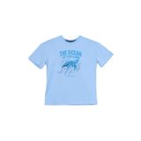 Discovery Expedition Mavi Erkek Çocuk Baskılı T-Shirt D6SB-TST3075