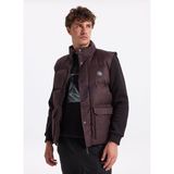 Discovery Expedition Mürdüm Erkek Puffer Yelek D4WM-YLK3315
