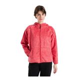 DISCOVERY Expedition Polar Sweatshirt, L, D5WL-SWT3583, Kırmızı, Kadın
