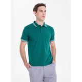 Discovery Expedition Polo Yaka T-Shirt, M, 5003329653, Yeşil, Erkek