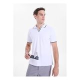 Discovery Expedition Polo Yaka T-Shirt, M, 5003329654, Beyaz, Erkek