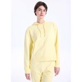 Discovery Expedition Relaxed Baskılı Sweatshirt, L, 5003276475, Açık Sarı, Kadın