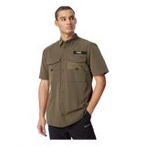 Discovery Expedition Relaxed Fit Düz Gömlek, M, 5003095895, Haki, Erkek