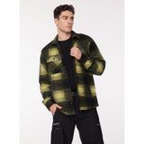 Discovery Expedition Sarı - Siyah Relaxed Fit Ekose Gömlek, 2XL, 5003039778, Sarı - Siyah, Erkek