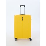 Discovery Expedition Sarı Unisex Çekçekli Sert Valiz DC-5224 BÜYÜK