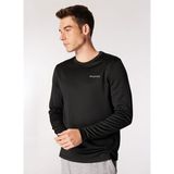 Discovery Expedition Siyah Erkek Bisiklet Yaka Relaxed T-Shirt D4WM-TST3275