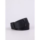 Discovery Expedition Siyah Erkek Deri Kemer Dis-Vintage Siyah 4 cm