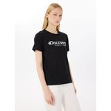 Discovery Expedition Siyah Kadın %100 Pamuk T-Shirt D4SL-TST3053
