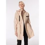 Discovery Expedition Su İtici Oversize Trençkot, M/L, 5003089395, Bej, Kadın