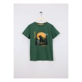 Discovery Expedition Yeşil Erkek Çocuk Baskılı T-Shirt D6SB-TST3000