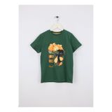 Discovery Expedition Yeşil Erkek Çocuk Baskılı T-Shirt D6SB-TST3001