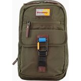 Discovery Icon Rfıd Korumalı Sürdürülebilir Sling 8l Kapasiteli Unisex Omuz Çantası - Haki