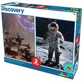 Discovery Mars Aracı ve Astronot 200 Parça 2'li 3D Puzzle - Standart