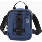 Discovery Shield Rpet Utility Bag 4l Rfıd Korumalı Unisex Çapraz Çanta - Mavi