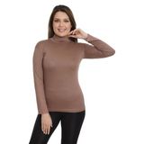 Disentis Modest Büyük Beden Tam Balıkçı Viskon Boğazlı Bordo Body - 48