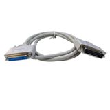Dişi erkek db25 pin paralel lpt port yazıcı kablosu 1.5m