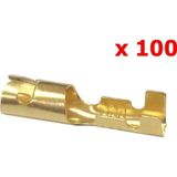 Dişi Fiş Yuvarlak Tks 4D (100 Adet)