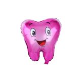 Dişim Çıktı 55 Cm Folyo Balon Pembe Çok Renkli