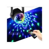 Disko Topu Parti Işıkları 7 Renk Led Usb Girişli Sese Duyarlı Rgb Uzaktan Kumandalı