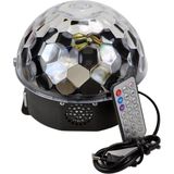 Disko Topu Rgb Ledli Duyarlı Bluetooth Hoparlör - Kumandalı - standart