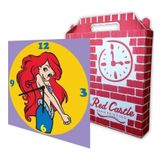 Disney Ariel Mermaid Saat (Clock) Kum Boyama Seti-Red Castle S-0007