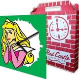 Disney Aurora Saat (Clock) Kum Boyama Seti-Red Castle S-0018