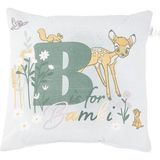 Disney Bambi Lisanslı Karakter Baskılı Pamuk Kırlent, Çok Renkli, 40X40 cm - 40 x 40 cm