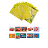 Disney Cars, 10 Adet Büyük Boy A4, Erkek Çocuk Kum Boyama Kartı Seti-Red Castle KB-D-102
