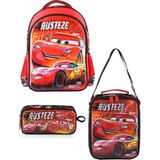 Disney Cars 42180 Salto Octane Gain 3lü Ilkokul Çantası Seti - Kırmızı