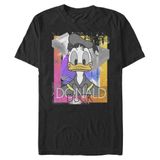 Disney Classics Donald Duck Erkek Bisiklet Yaka T-Shirt Siyah S