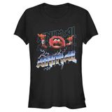 Disney Classics Muppets Kadın Bisiklet Yaka T-Shirt Siyah M